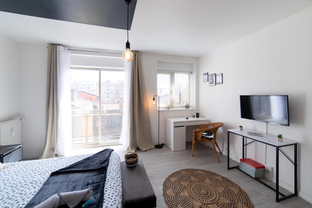 Le Carre Matabiau Hypercentre Gare Netflix Appartement Toulouse Buitenkant foto